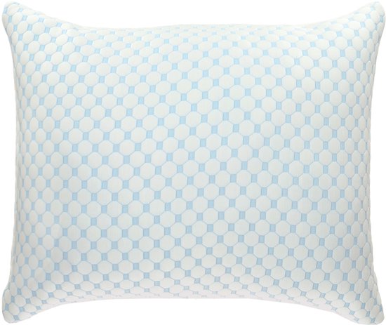 BREND BR-2233 CloudComfort Kopfkissen für Rücken-, Bauch- und Seitenschläfer - 50 x 70 cm - Memory Foam - mit kühler Seite und verstellbarem Komfort - Weiß