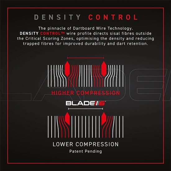 WINMAU – Blade 6 Triple Core Dartscheibe
