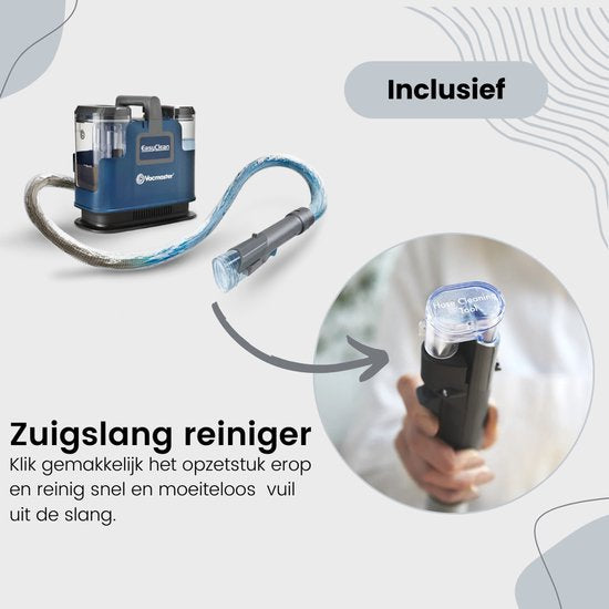 Vacmaster Easyclean Fleckenreiniger – Teppichreiniger – Sofa-Reiniger – Möbelreiniger – Sesselreiniger – Neues Modell – Wasserstaubsauger – Matratzenreiniger – Reinigungsgerät – Textilreiniger – SCB0501
