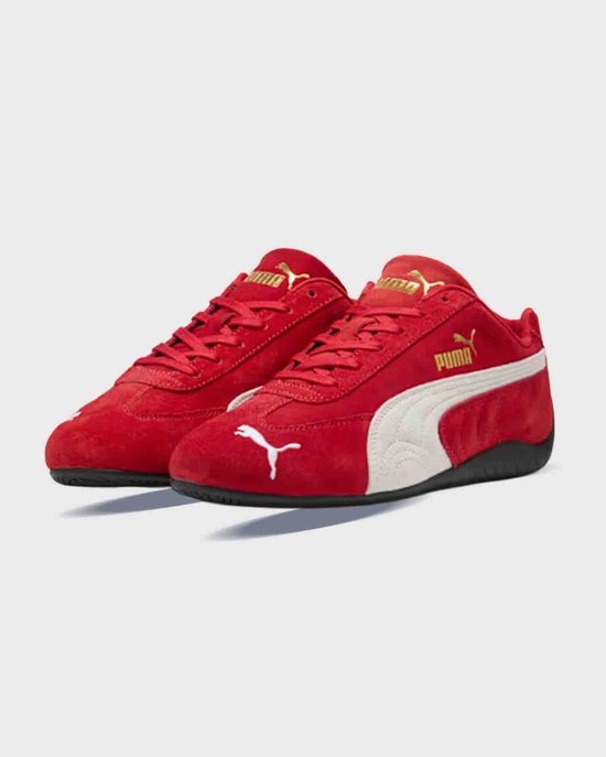 PUMA – Speedcat OG Sneaker aus Wildleder, rot