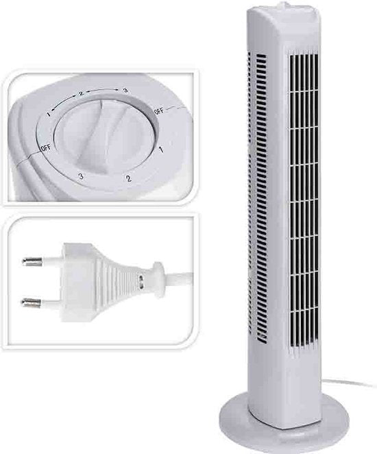 MaxxHome Turmventilator – WEISS