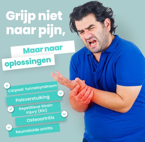 MR. PANACHE Handgelenkbandage - Handgelenkbandage Rechts - Handgelenkbandage Links - Handgelenkbandage Karpaltunnelsyndrom - Handgelenkbandage - CTS Handgelenkbandage - Daumenbandage - RSI Handgelenkbandage - Universelle Handgelenkstütze - Handgelenkbanda
