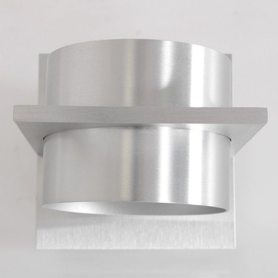 Wandleuchte Muro 3366ST aus Stahl, G9, verstellbare Lamellen, Kunststoff und Metall, modernes Design, 12 × 12 × 14 cm, Steinhauer