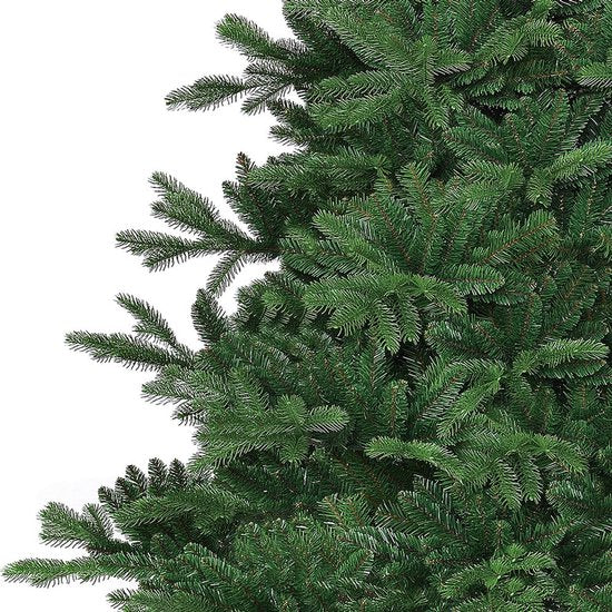 Black Box Trees Brampton Kunststoff-Weihnachtsbaum mit PVC- und PE-Nadeln – Kunstbaum mit Scharnierkonstruktion und 684 Zweigen – Weihnachtsdekoration für den Innenbereich – H 120 x Ø 91 cm – Grün