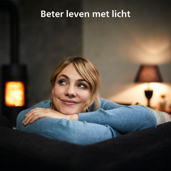 Energieeffiziente Philips LED-Glühbirne Mat - 40 W - E27 - warmweißes Licht - 6 Stück - Sparen Sie Energiekosten