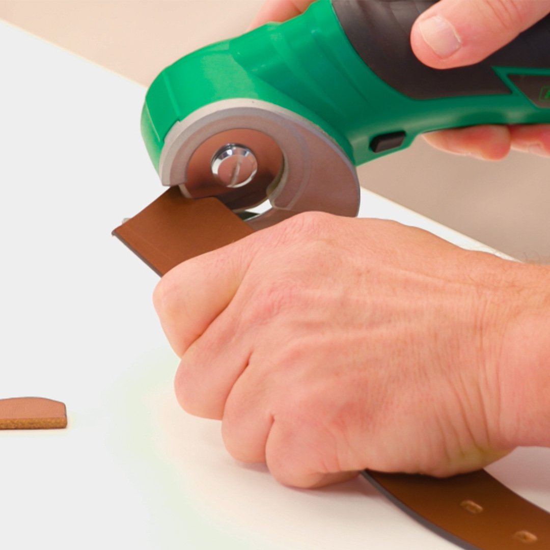 Hammersmith SharpSpin Akku-Rollmesser – Kabelloser Betrieb – Präzise Schnitte – Sichere Handhabung
