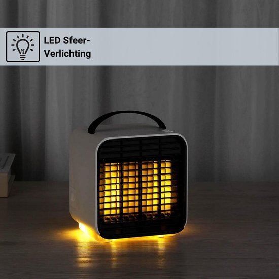 TIKKENS Mini-Luftkühler / Ventilator / Tischventilator / Luftkühler - Dunkelgrün