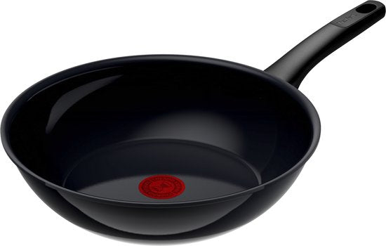 Tefal Revive Black – Wokpfanne – Ø 28 cm – Keramik – PFAS-frei – Für Induktionsherde geeignet