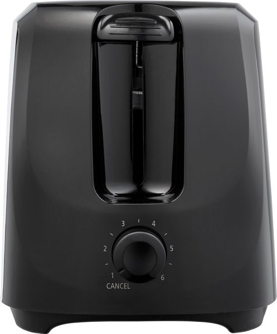 Tomado TBT2000B - Toaster - 2 große Schlitze - 6 Positionen - Schwarz