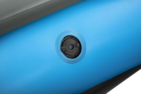 Bestway - Aufblasbares Kajak - Hydro-Force Cove Champion X2 - 2 Personen - Inklusive Paddel, Stühle, Handpumpe und Flossen