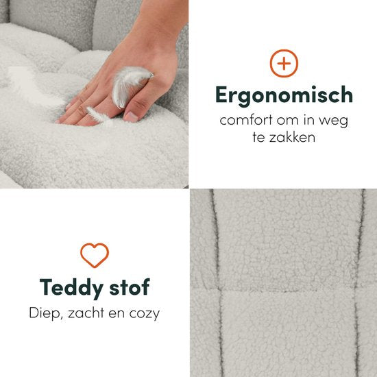 SITTT Schaukelstuhl - Entspannungssessel für das Babyzimmer - Sessel - Fütterungsstuhl - Hellgrau
