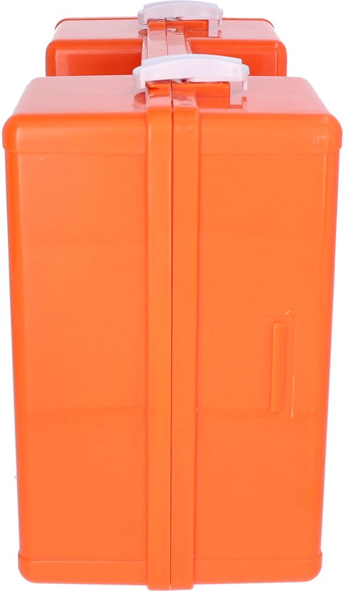 Carpoint Erste-Hilfe-Koffer, 166-teilig – DIN 13169 – Für betriebliche Ersthelfer – 2 Hauptfächer und kleinere Fächer – 33 x 25 x 13 cm