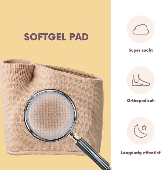 Urban State Vorfußpolster (Softgel) - 2er Set - Größe M - Farbe Skin