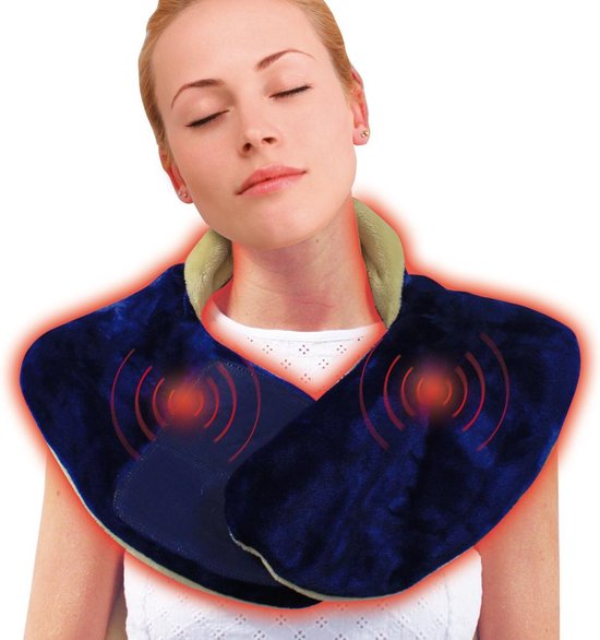 Wärme- und Massagedecke | Entspannung und Beruhigung der Muskeln | Lösung für Rückenschmerzen