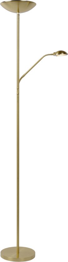 Lucide ZENITH – Leselampe – LED, dimmbar – 3000 K – Mattgold / Messing