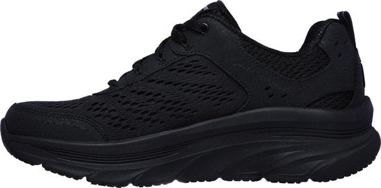 Skechers D'Lux Walker-Infinite Motion Damen-Sneaker – Schwarz