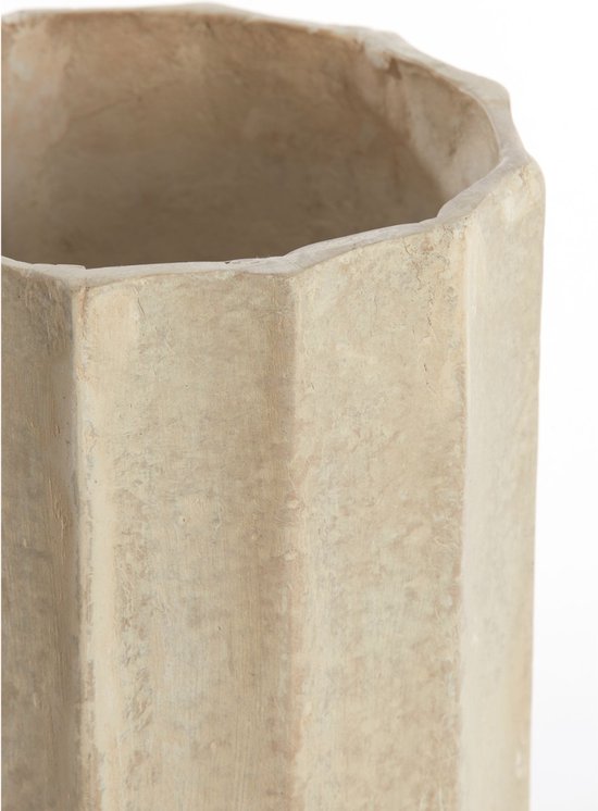 Light & Living Blumentopf Salou – Weiß – Ø 22 cm – Modern