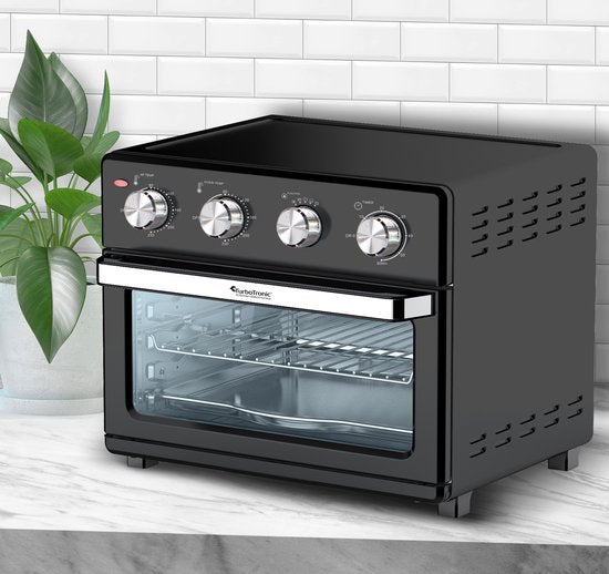 TurboTronic AF32MRD Airfryer XXL und Backofen - Schwarz