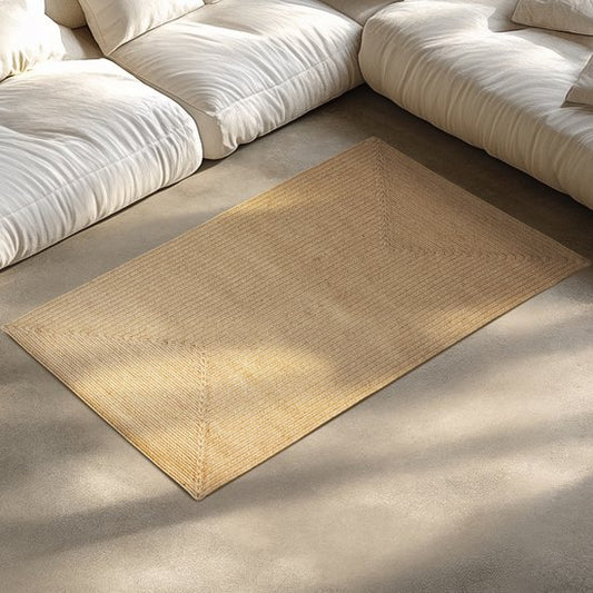 tectake - Flechtteppich - Boho-Stil - Juteteppich für den Innen- und Außenbereich - Langlebig, pflegeleicht, formbeständig und allergikerfreundlich - Vintage-Teppich - Div. Größen - 80x150 cm