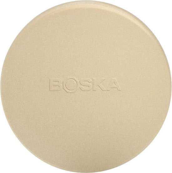 Boska Pizzastein Deluxe - für Backofen & BBQ - Krustenpizza - Ø 29,5 cm - BBQ Zubehör