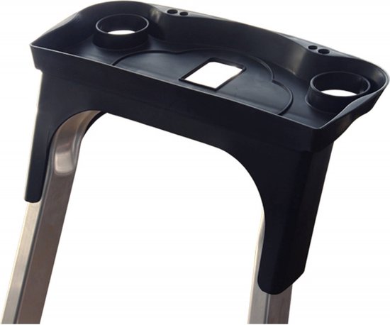 Drabest trapladder - 5 treden - Aluminium - Anti Slip - 168x45x157 cm