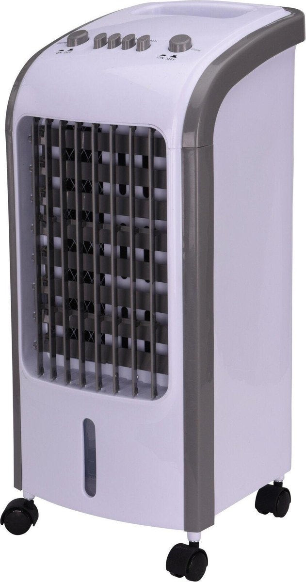 Excellent Electrics - Luftkühler - 3.5L - 80 Watt - leiser Ton - 3 Geschwindigkeiten- Weiß