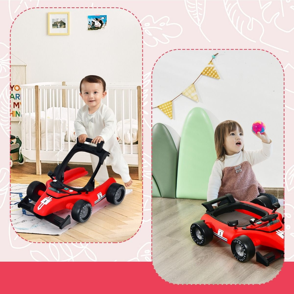 Küstenläufer - 4-in-1 - Max. 15 - Rot / Schwarz