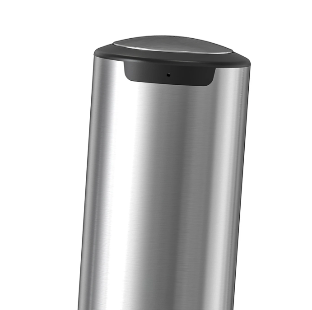 Cuisync Elektrisches Pfeffermühlen-Set – 2 Stück – Wiederaufladbar – Einstellbare Mahlstärke – Edelstahl – Silber