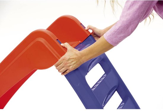 Palplay Rutsche faltbar 4ft rot/blau