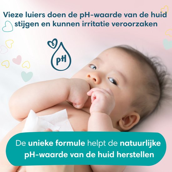 Pampers Sensitive Feuchttücher – 2-in-1: Sanfte Reinigung & Schutz – 0 % Kunststoff in den Tüchern – 24 Packungen à 52 Tücher = 1248 Babyfeuchttücher