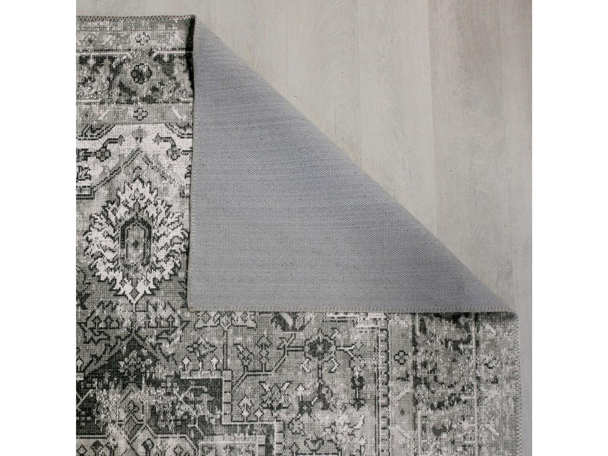 Flair Rugs Gabriella Treppenläufer – Waschbar – Einfarbig – Maße 80 x 300 cm