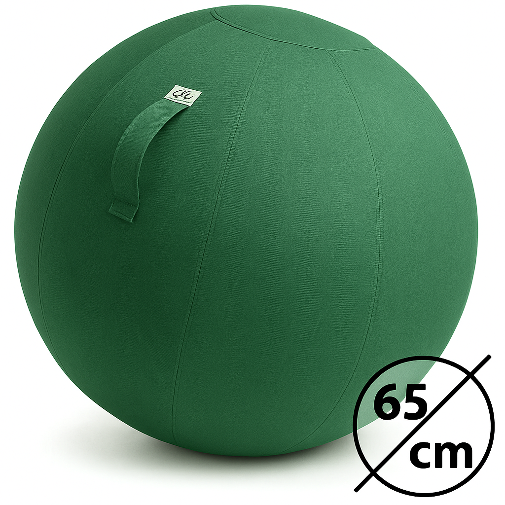 EL-Life Sitzballhülle 65cm - Für EL-Life Sitzbälle - Leinengrün