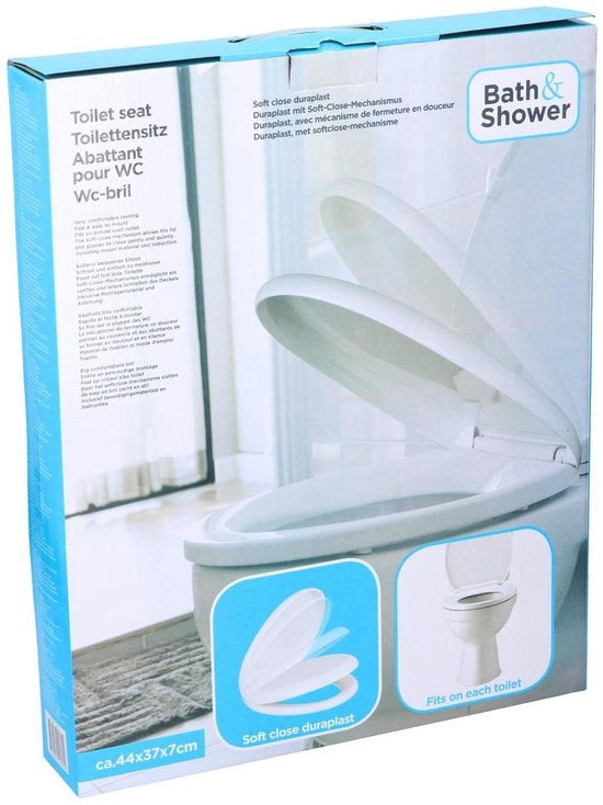 Bad & Dusche Toilettensitz - Soft Close - Weiß