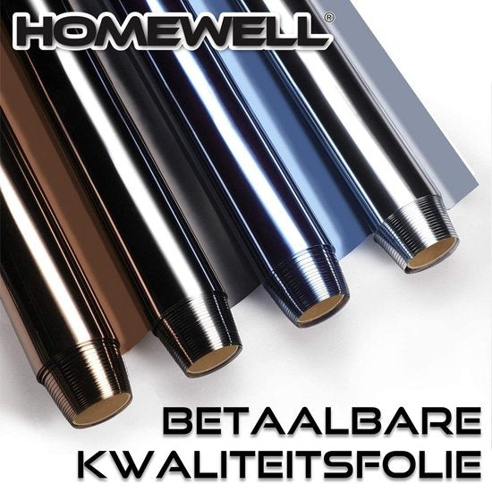HomewellÂ¬Ã† Rakel met vilt - Rubberen Squeegee - (voor raamfolie, carwrap, plakfolie, keuken wrappen) 10x7,5cm