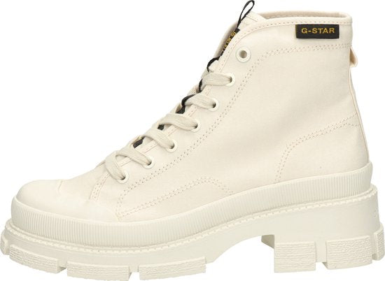 G-Star Aefon II Mid CVS W Schnürschuhe Absatz - off-white - Größe 41