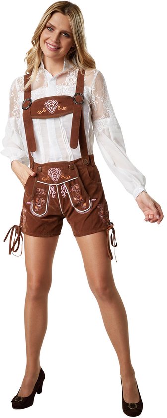 Dressforfun Faschingskostüm Lederhose Ammersee – Damen – Größe L