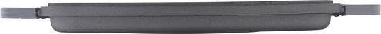 Bergner Infinity Chefs Grillplatte 42 X 22 Cm - Aluminiumguss - Soft-Touch Griffe