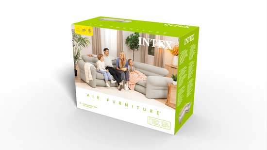 Intex Aufblasbares Ecksofa – 257 x 203 x 76 cm