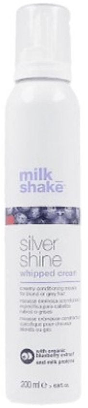 Milk Shake – Schaum-Conditioner „Silver Shine“ für blondes und graues Haar (200 ml)