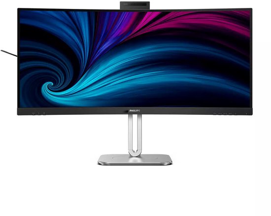 Philips 6000 Serie 34B2U6603CH – Gebogener Ultrawide-Monitor – Webcam – Thunderbolt 4 – USB-C 100 W – Smart KVM – 34 Zoll