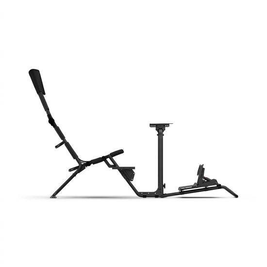 VDD Gaming – Zusammenklappbares Sim-Racing-Cockpit – Sim-Racer – Renncockpit – Zusammenklappbar – Schwarz