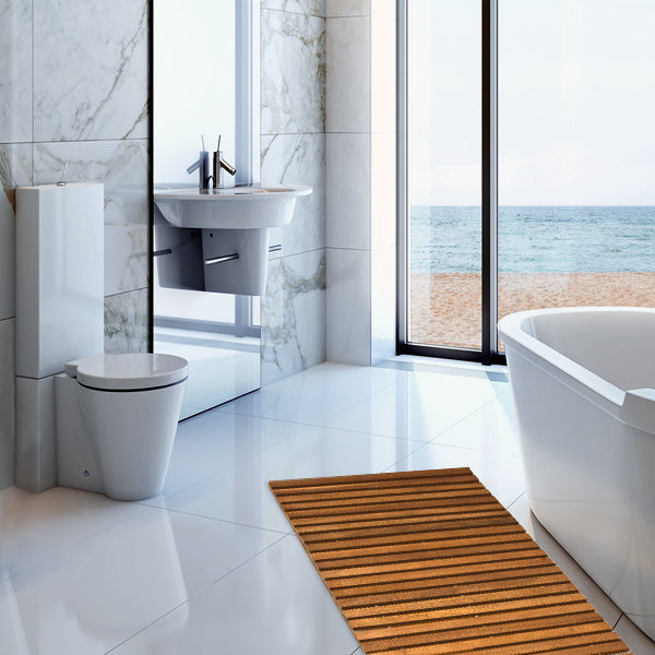 Casaria Badematte aus robustem Akazienholz - FSC-zertifiziert