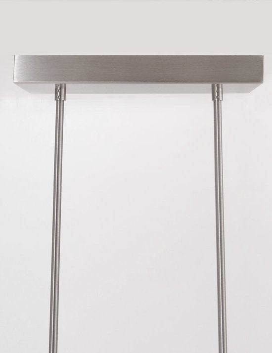 Steinhauer Zelena LED Hängeleuchte – Dimmbar – Stahl – 122 x 8 x 82–117 cm (LxBxH)