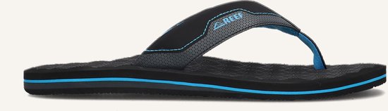 Reef The Ripper Herren-Flip-Flops – Schwarz/Blau – Größe 43