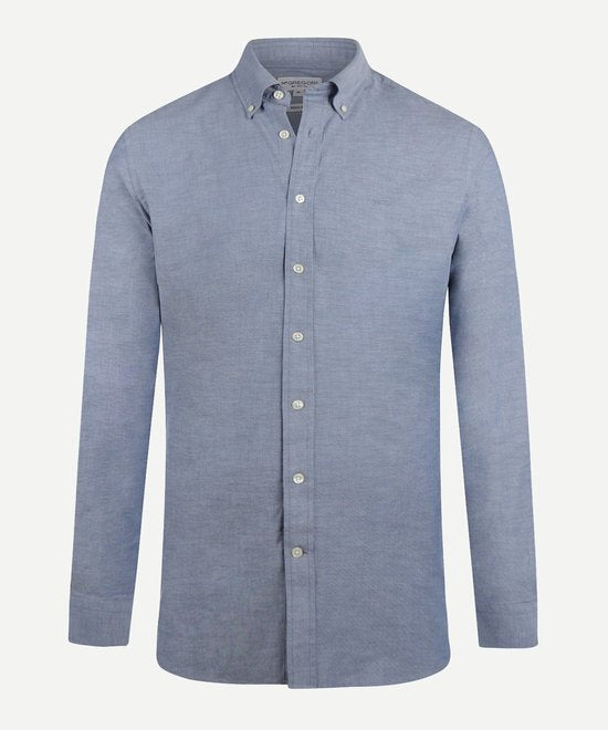 McGregor Hemd Stretch Oxford Hemd Marine - Größe 3XL