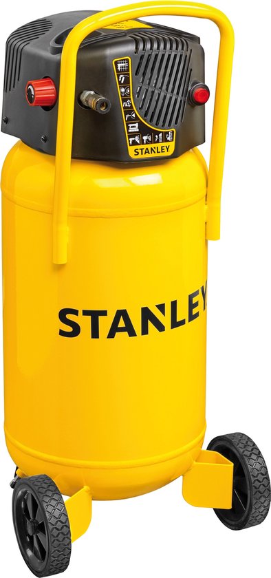 Stanley – D230/10/50V Luftkompressor – 10 bar – ölfrei, Tankvolumen 50 l