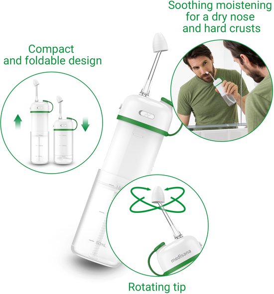 Medisana NI 200 Elektrische Nasendusche – USB-C