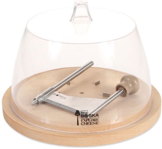 Boska Käseschleuder Amigo mit Stolp - Tete de Moine Käseschleuder - Tete de Moine - Schokoladenschleuder - 220 x 220 x 175 mm - Teilweise spülmaschinengeeignet - Küchenutensilien - Küchenzubehör - 10 Jahre Garantie