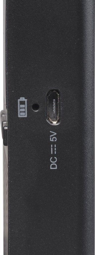 Denver DAB-Radio - Tragbares Radio - Batterien \u0026 Netzstrom - 60 Voreinstellungen - Reisewecker - DAH126 - Schwarz