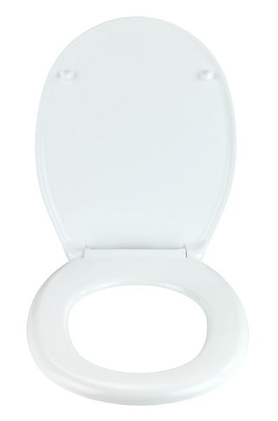 ALLSTAR Tucson Toilettensitz Weiß – Duroplast – Soft-Close – 37,5 x 45,5 cm